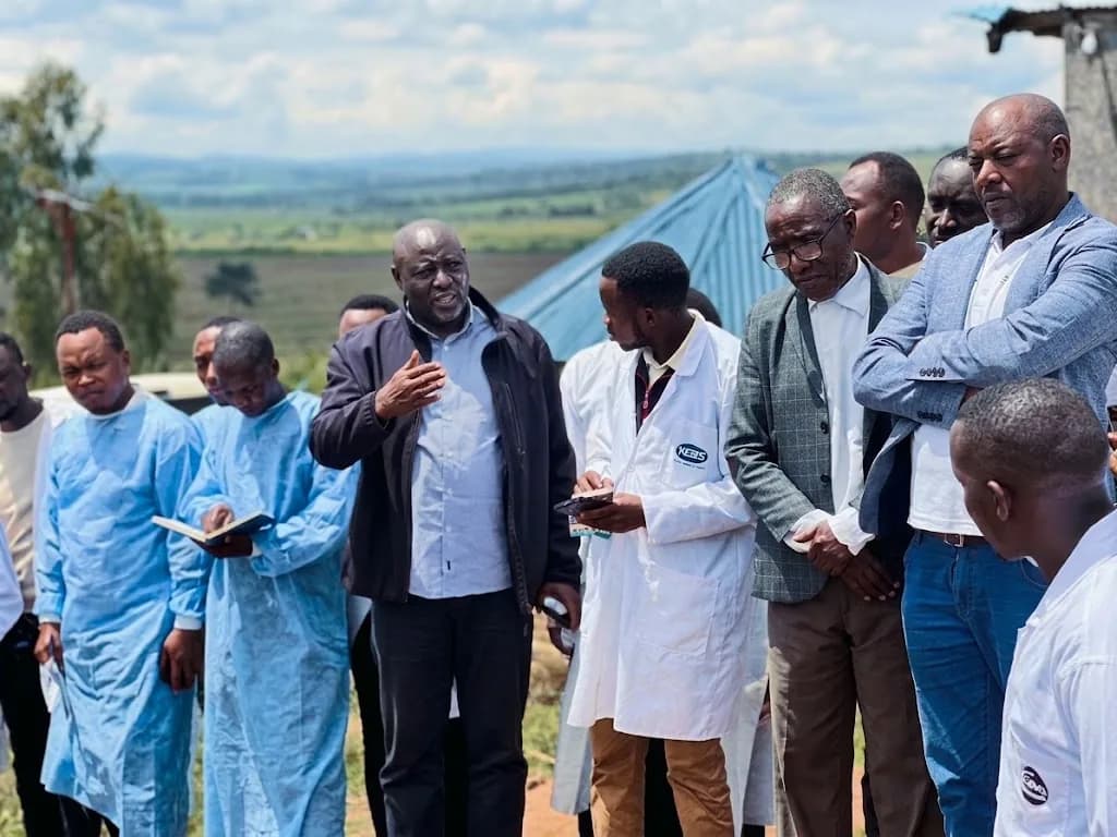 Ingaju team engaging with farmers and the local community